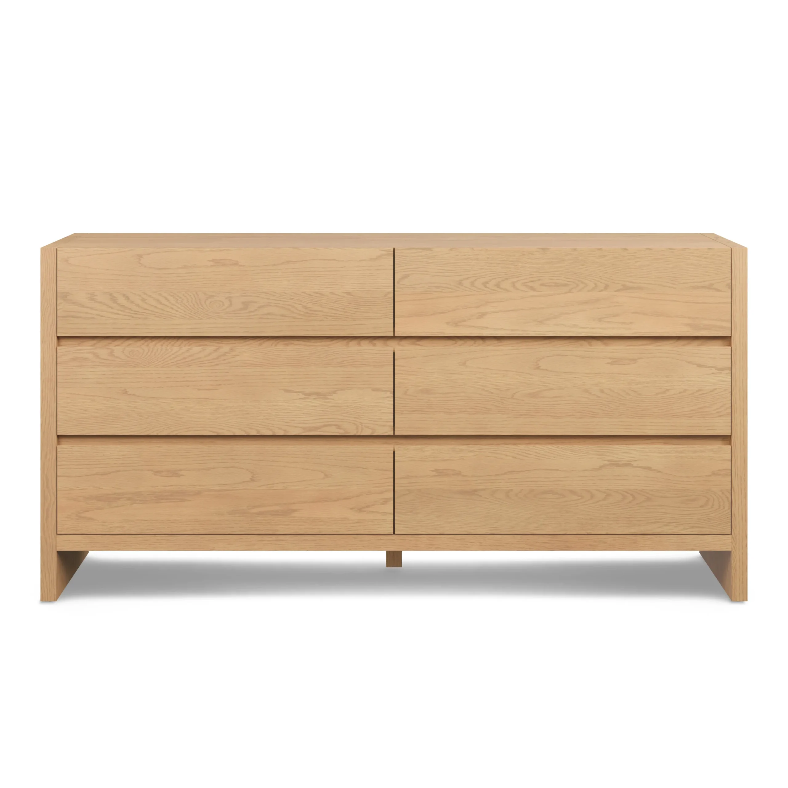 Leif 6-Drawer Double Dresser - White Oak - Image 5