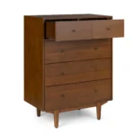 Cooper 5-Drawer Chest - Walnut