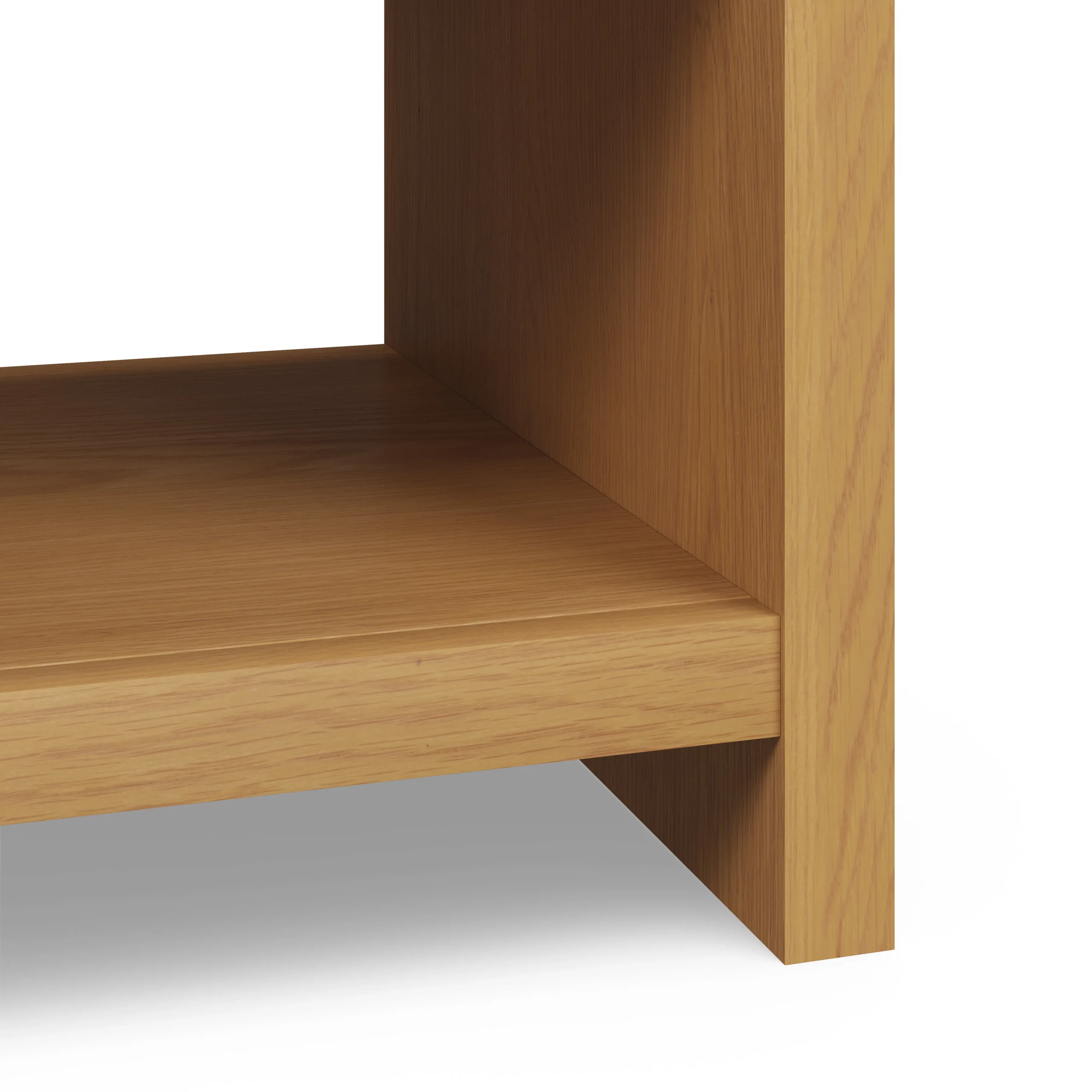 Cassie 56_ Bench - Natural Oak and Ivory Chenille - Image 5