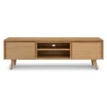 Seno 63_ Low Media Unit - Oak