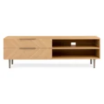 Nera 63_ Low Media Unit - Oak