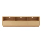Leif 80_ Media Unit - White Oak