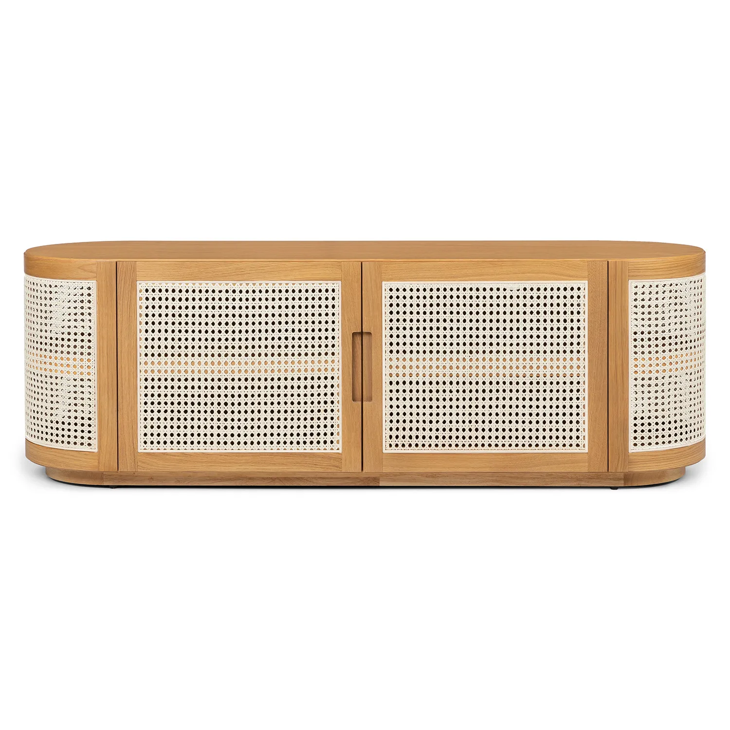 Candra 63_ Media Unit - Oak - Image 4