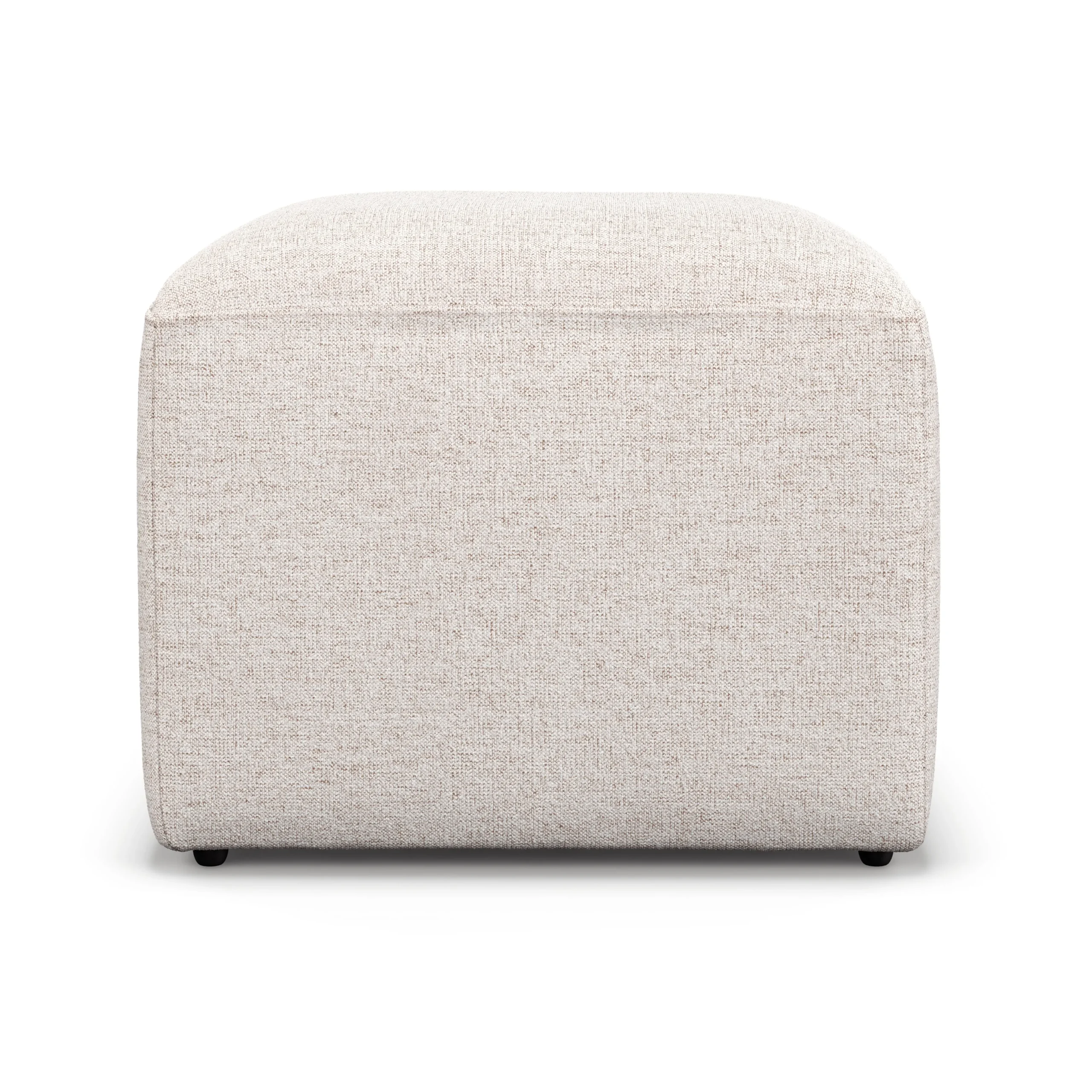 Winslow 21.25_ Ottoman - Napa White - Image 5