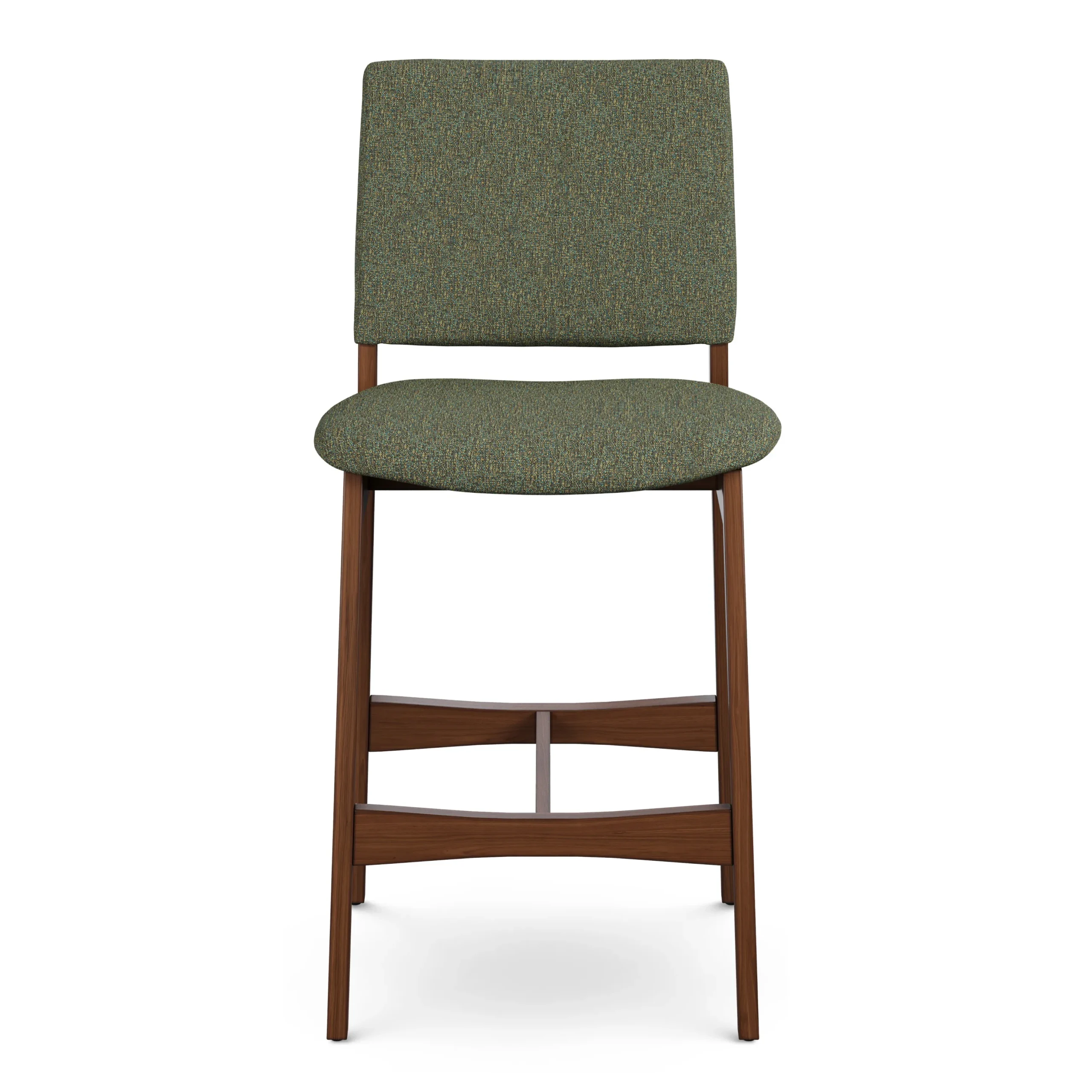 Nosh Counter Stool - Walnut and Hemlock Green - Image 5