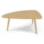 Amoeba 29.5_ Coffee Table - White Oak
