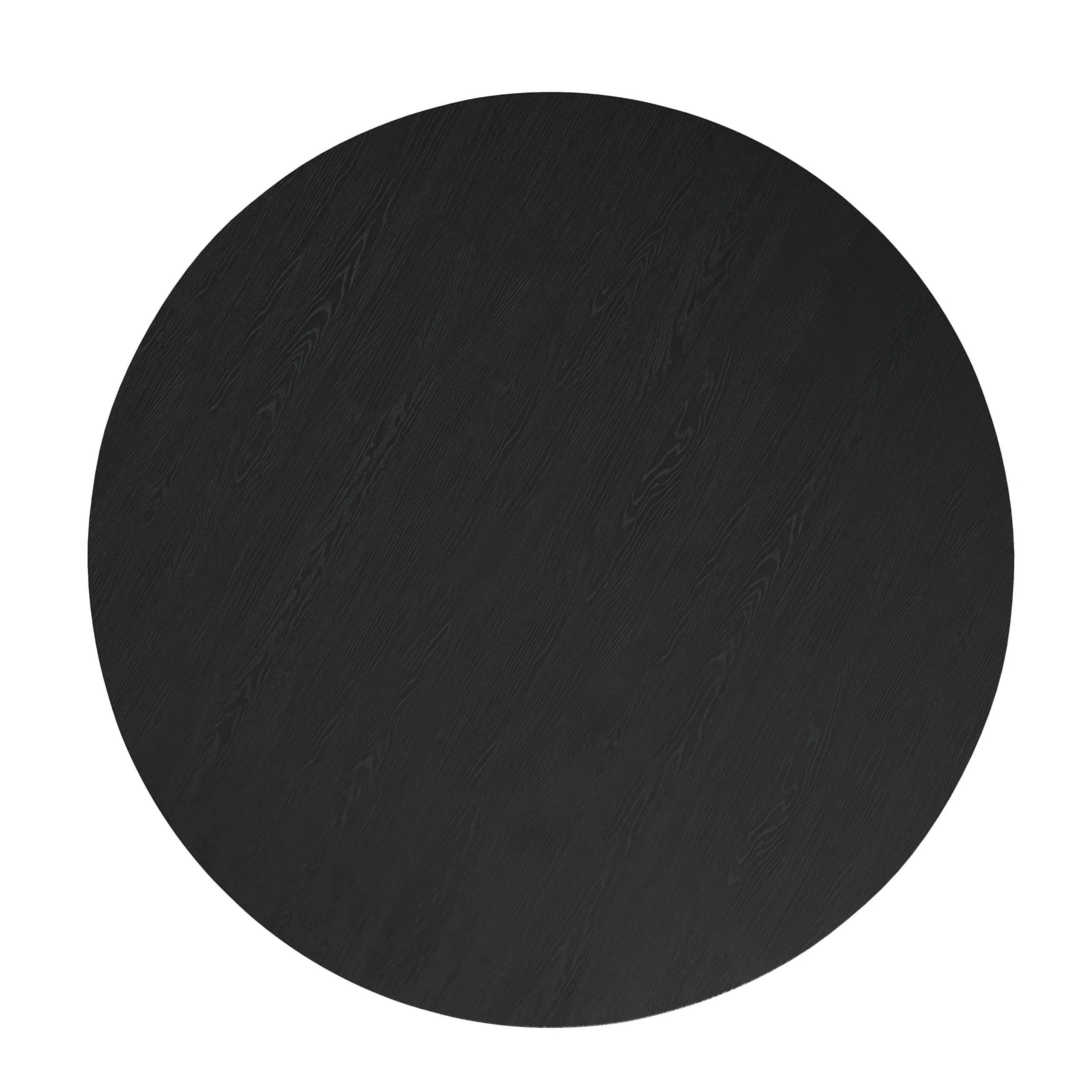 Amoeba 35.5_ Round Coffee Table - Black - Image 3