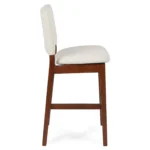 Nosh Counter Stool - Walnut and Chalk Gray
