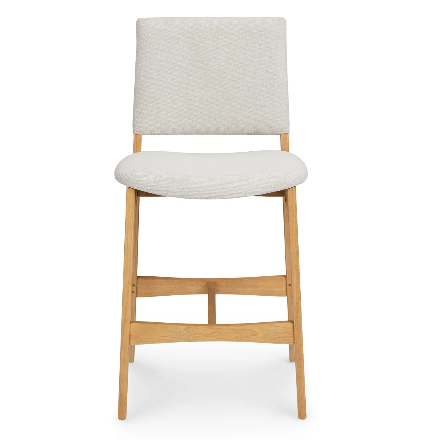 Nosh Counter Stool - Oak and Ratine Ivory - Image 5