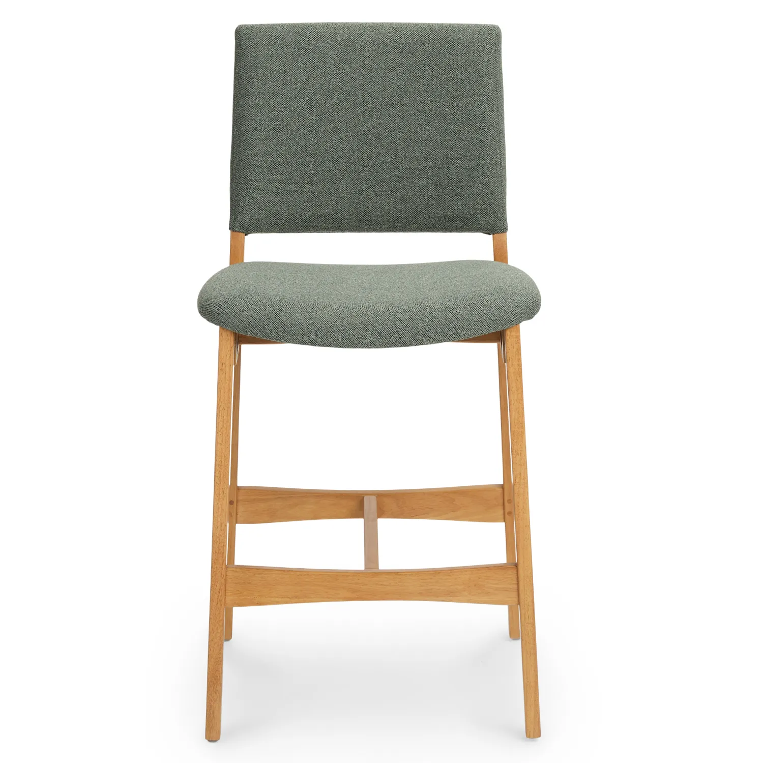 Nosh Counter Stool - Oak and Ratine Green - Image 5