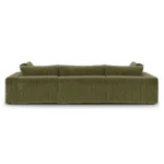Beta 129.5_ Modular U Sectional - Cypress Green