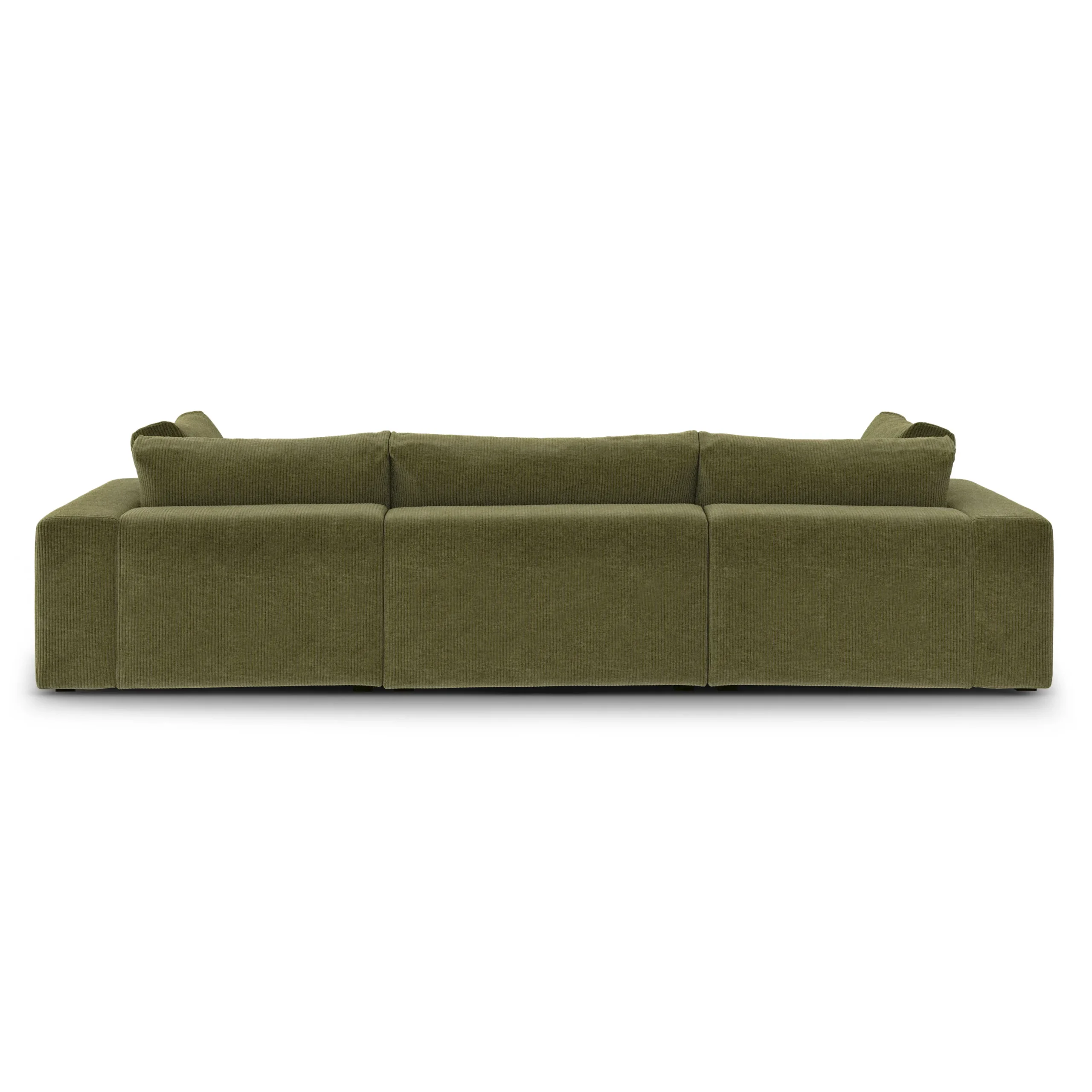 Beta 129.5_ Modular U Sectional - Cypress Green - Image 5