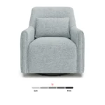 Winslow 29.5_ Swivel Glider Chair - Harbor Gray