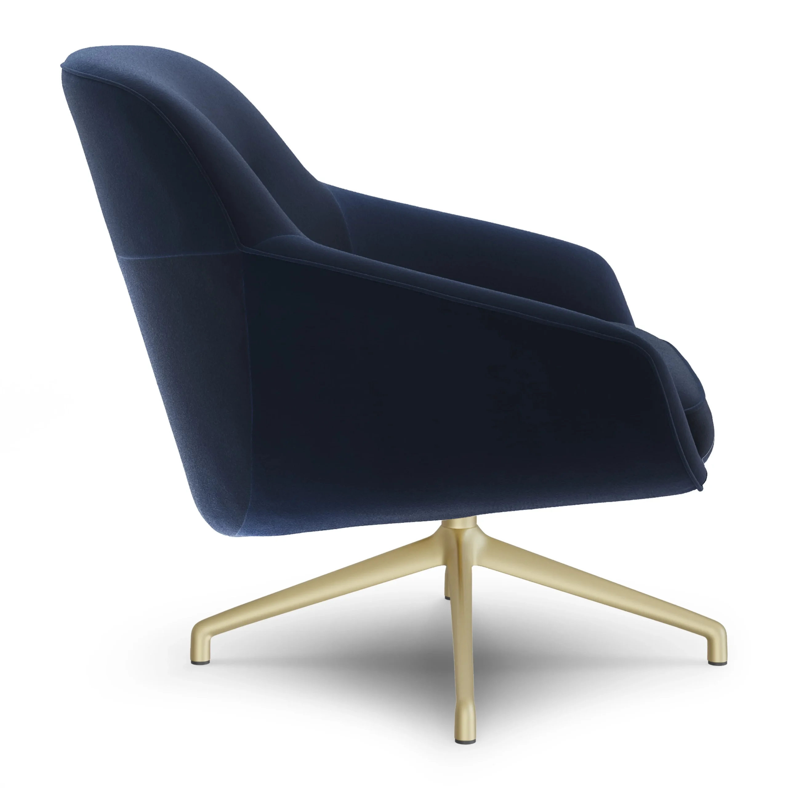 Sterling 33_ Velvet Swivel Chair - Hale Ink - Image 7