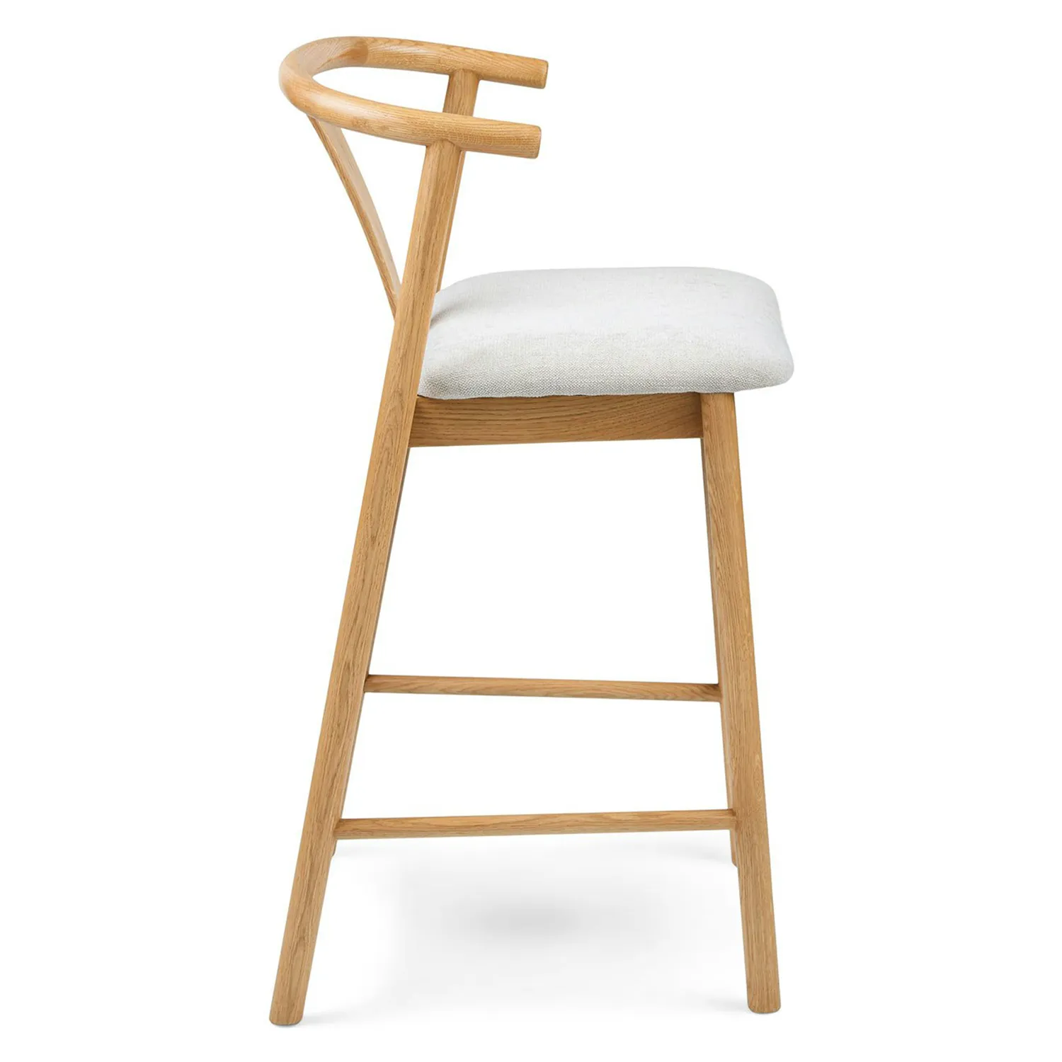 Fonra Counter Stool - Oak and Santolina Gray - Image 5