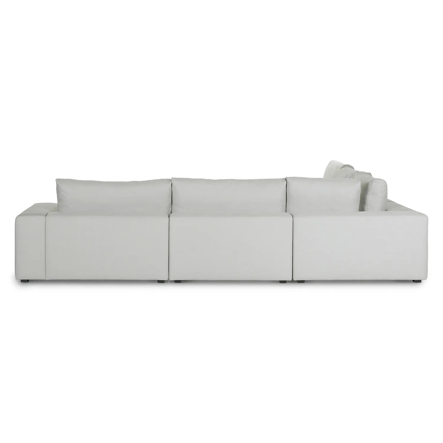Beta 133.5_ Modular Corner Sectional - Welsh Gray - Image 5
