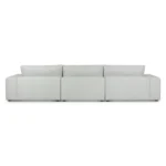 Beta 137.5_ Right Modular Chaise Sectional - Welsh Gray