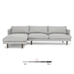 Burrard 112_ Left Sectional - Seasalt Gray