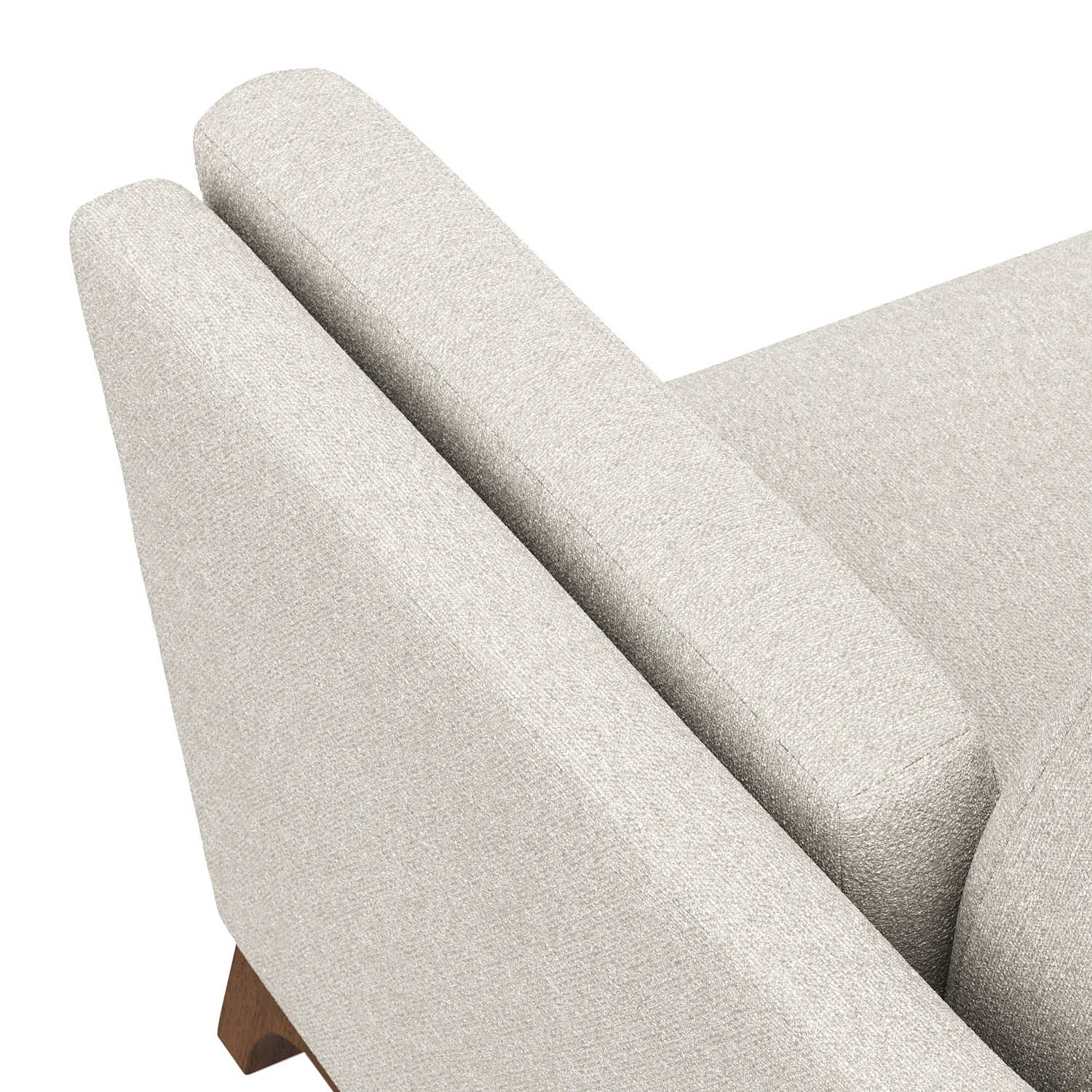 Ceni 88_ Corner Sectional - Chalk Gray - Image 5