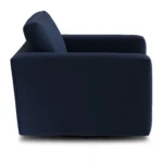 Riley 42_ Grand Velvet Swivel Chair - Hale Ink