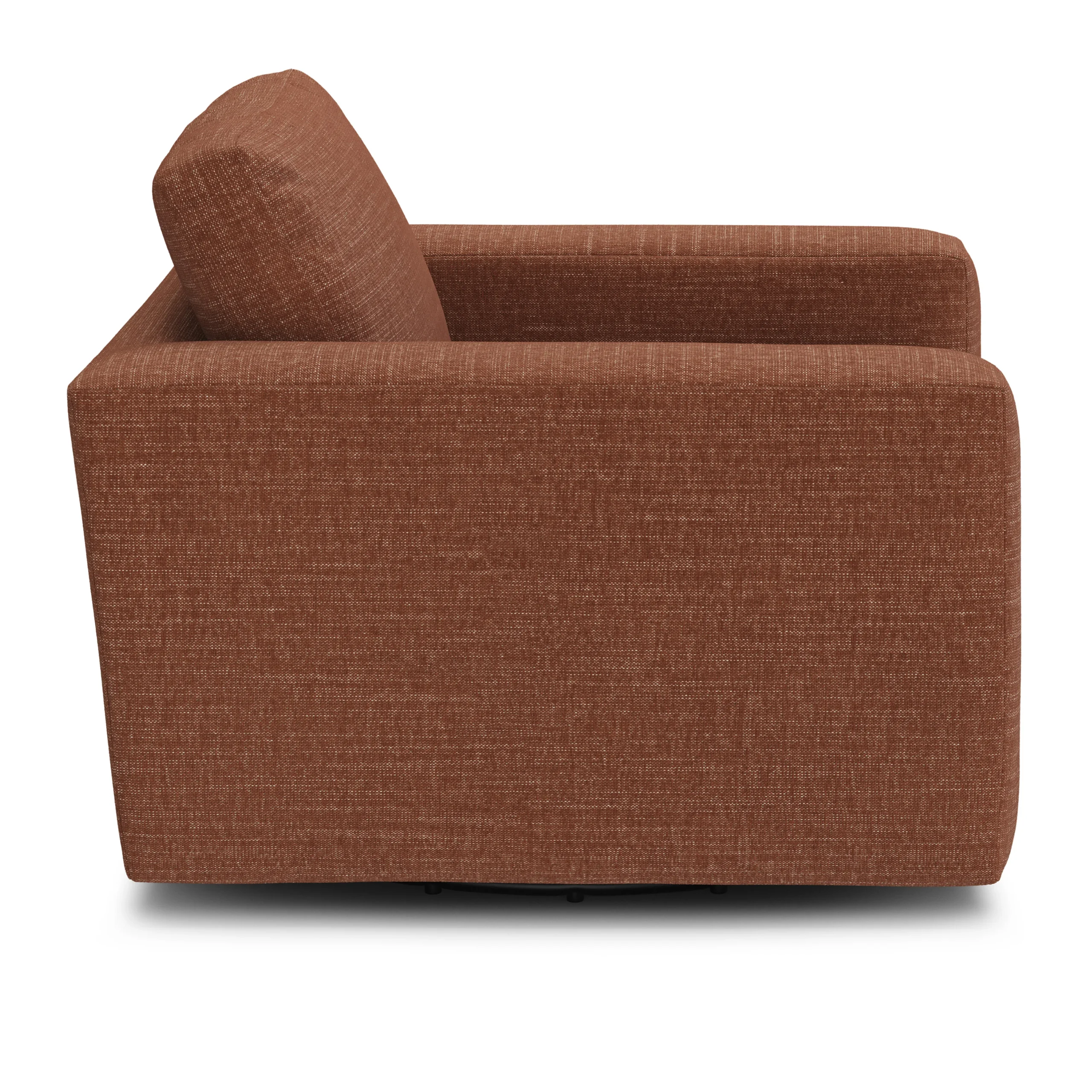 Riley 42_ Grand Swivel Chair - Napa Rust - Image 7