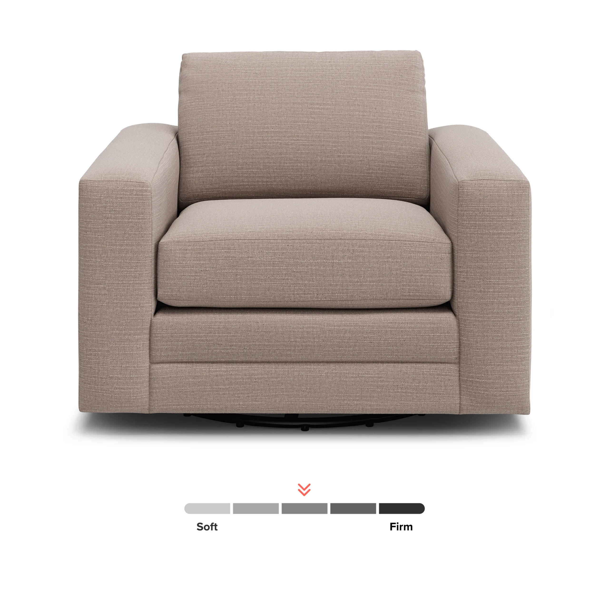 Riley 42_ Grand Swivel Chair - Napa Quartz - Image 12