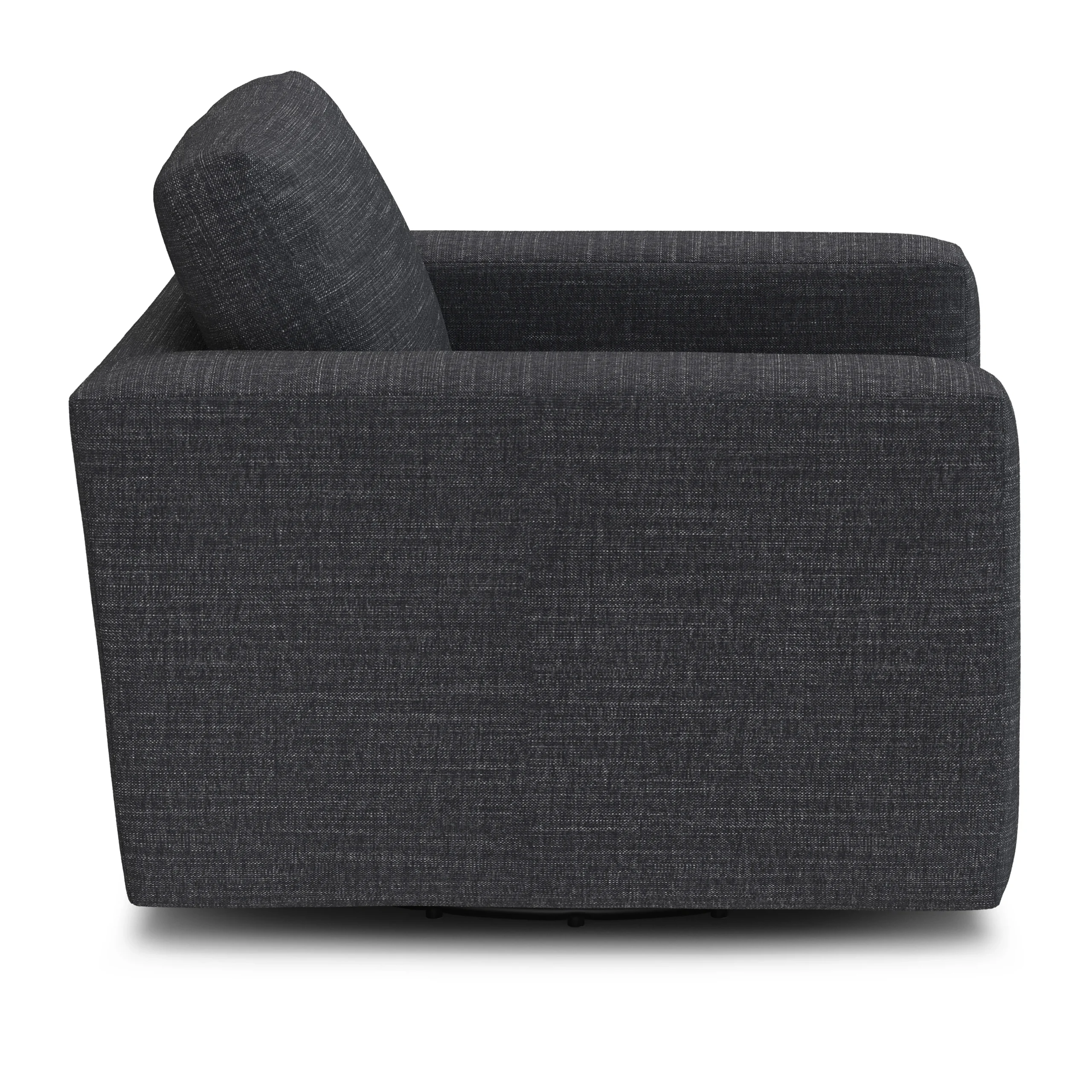 Riley 42_ Grand Swivel Chair - Napa Charcoal - Image 7