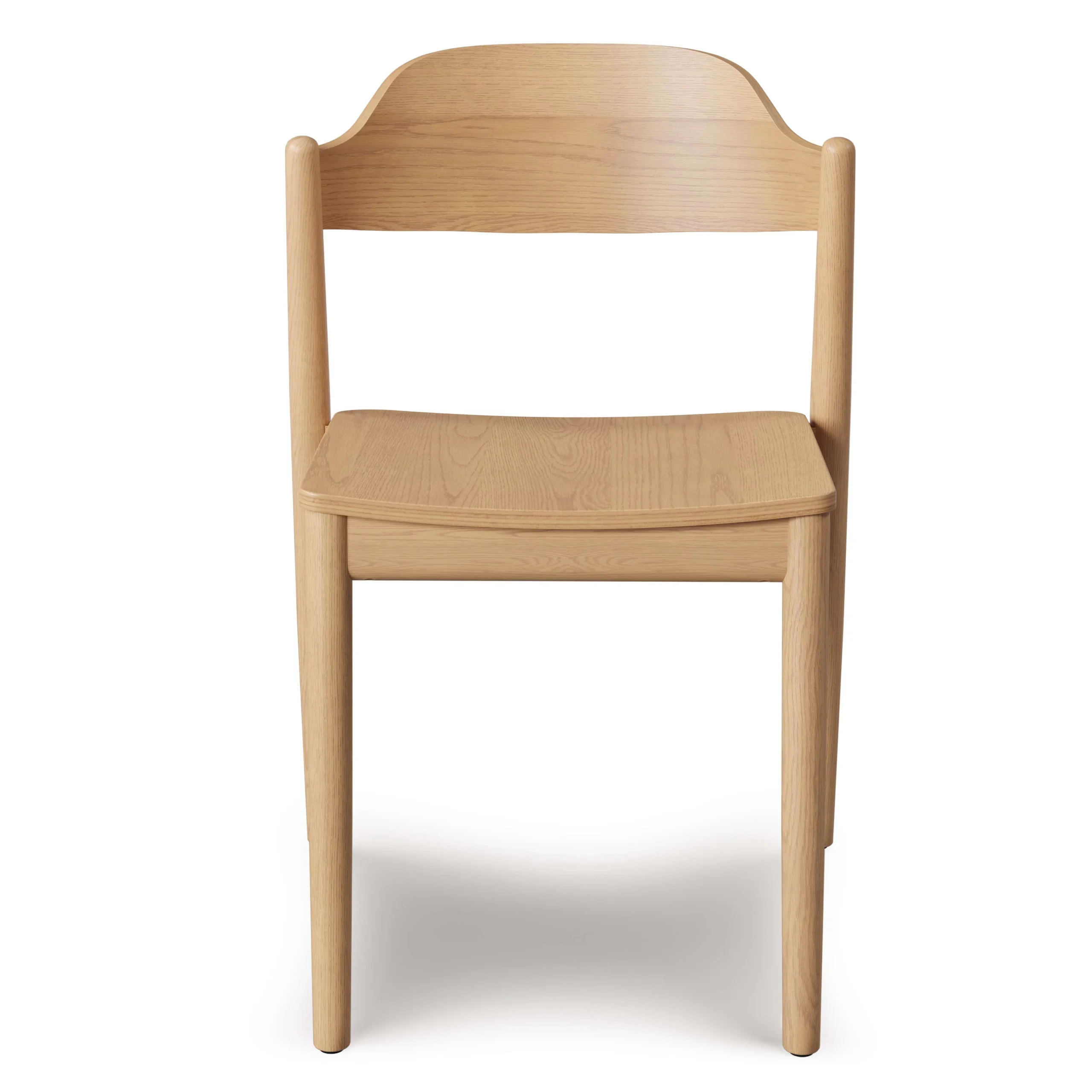 Sylvo Stackable Dining Chair - White Oak - Image 5