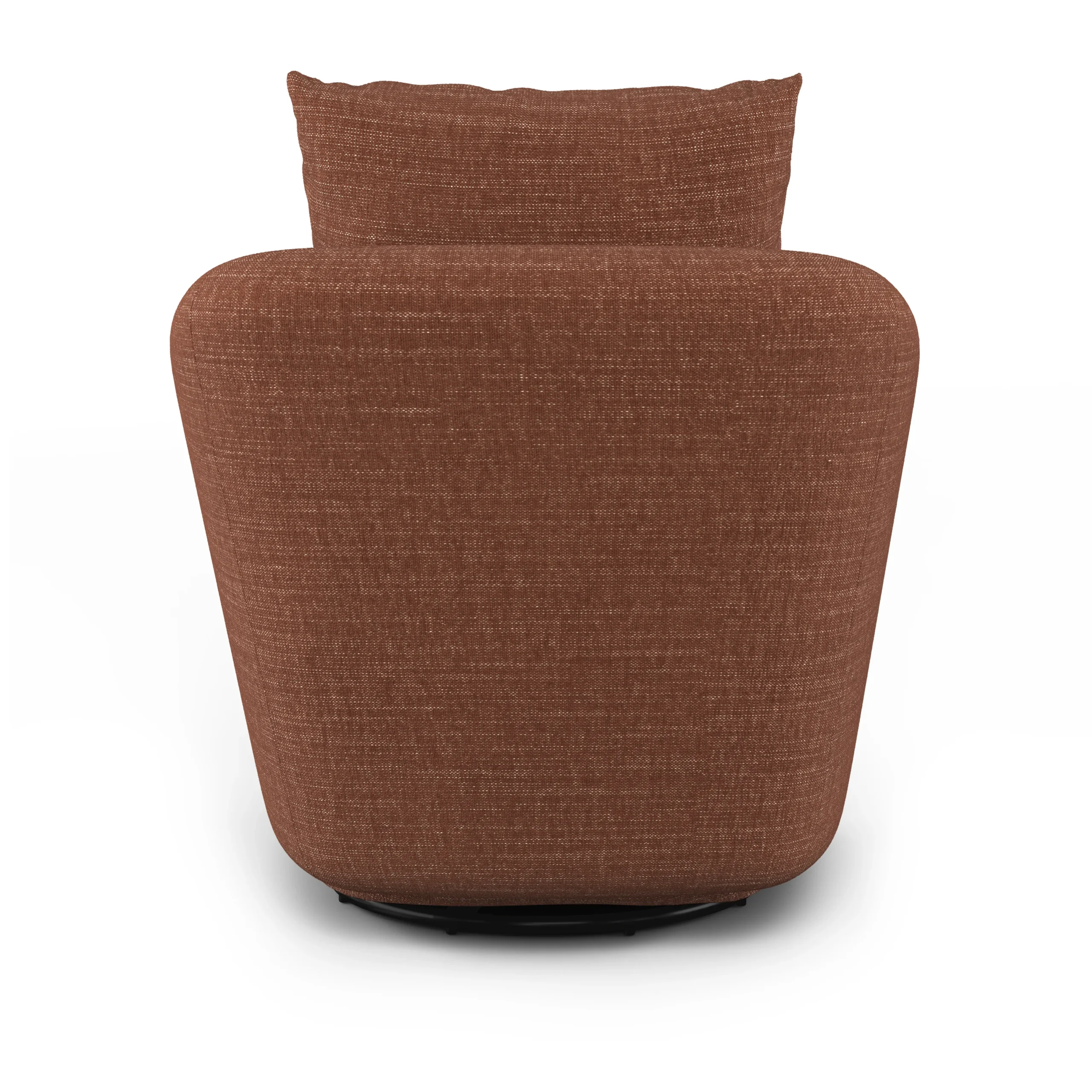 Leigh 33_ Swivel Lounge Chair - Napa Rust - Image 11