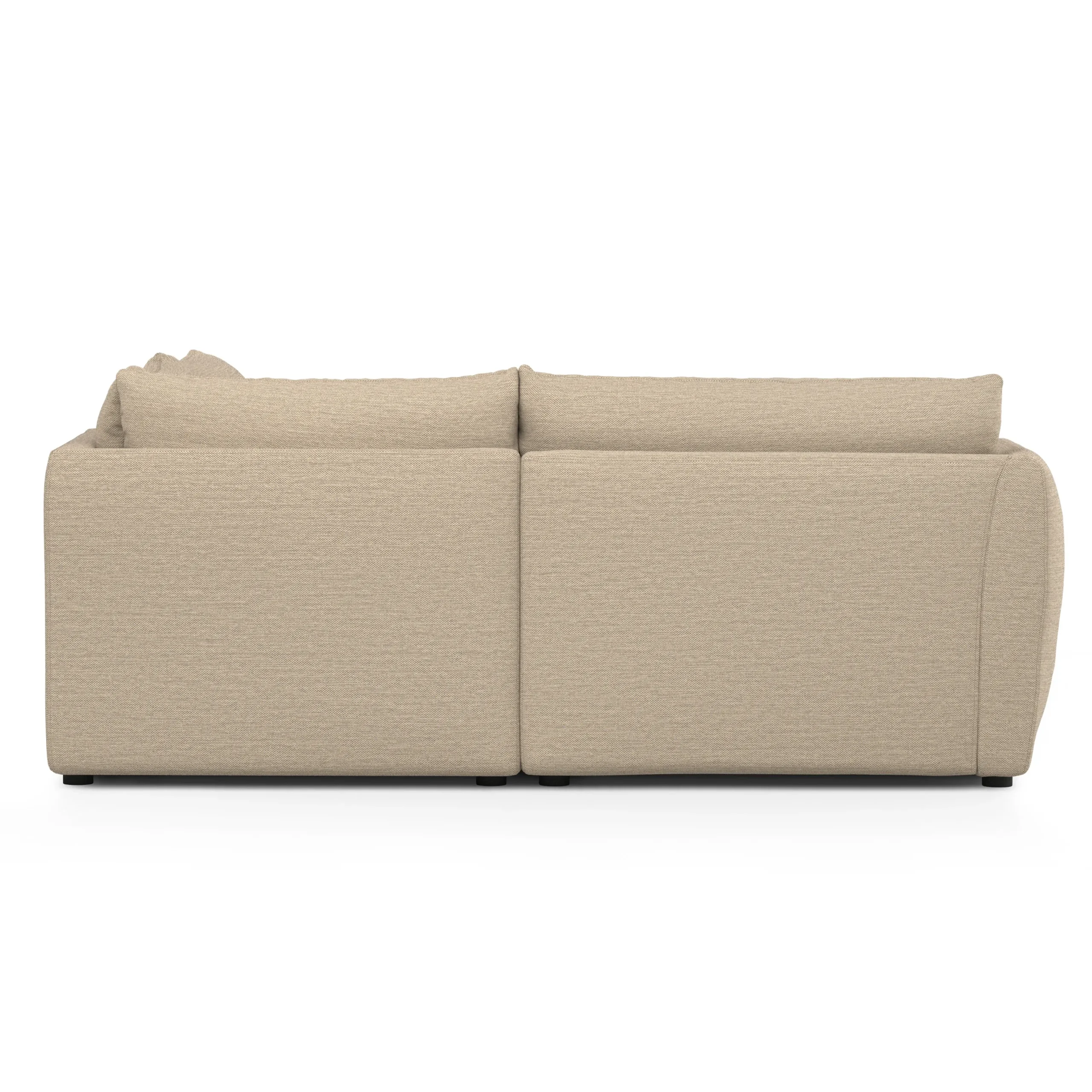 Leigh 87_ Modular Corner Sectional - Silver Taupe - Image 5
