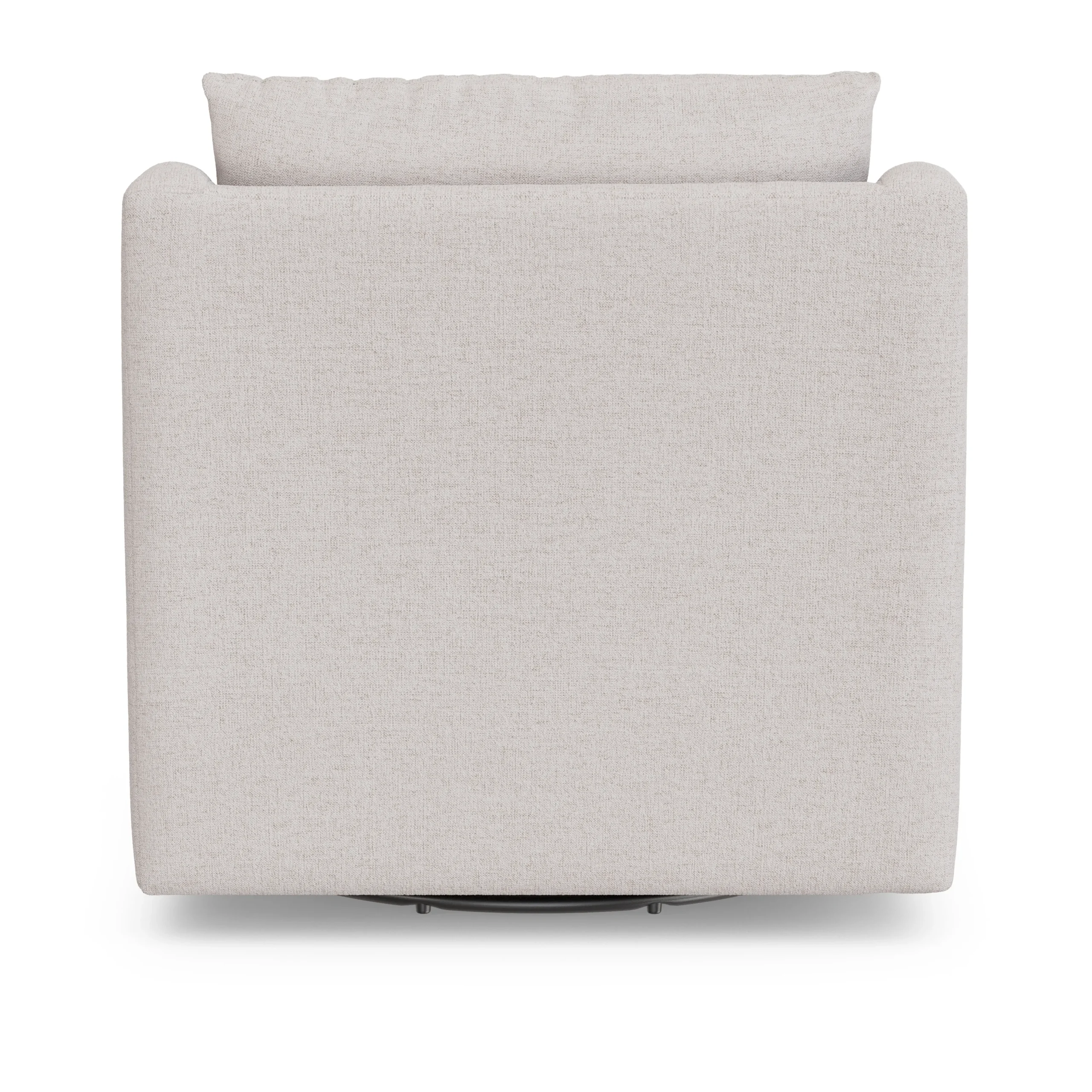 Landry 32.25_ Swivel Lounge Chair - Napa White - Image 6