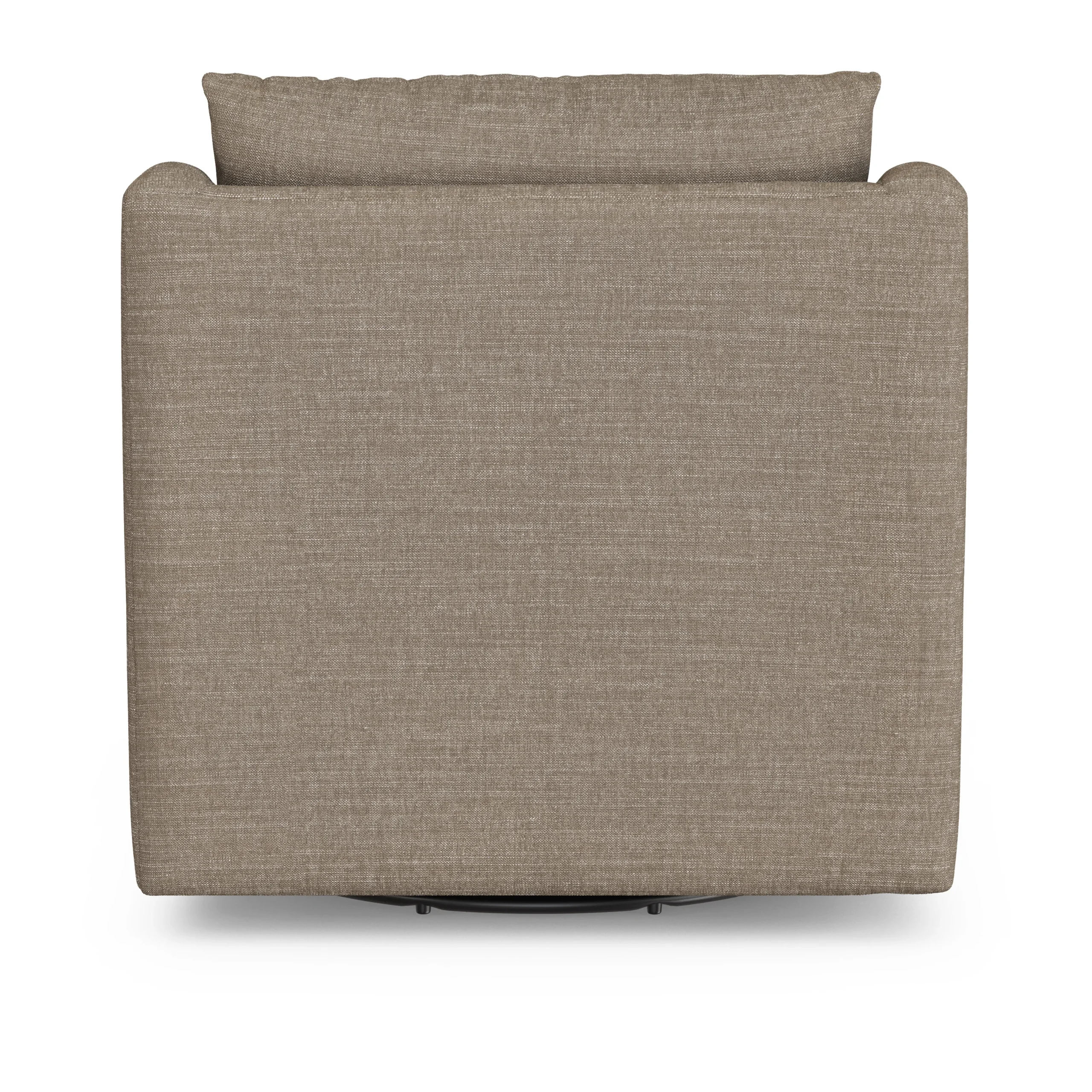 Landry 32.25_ Swivel Lounge Chair - Napa Taupe - Image 7