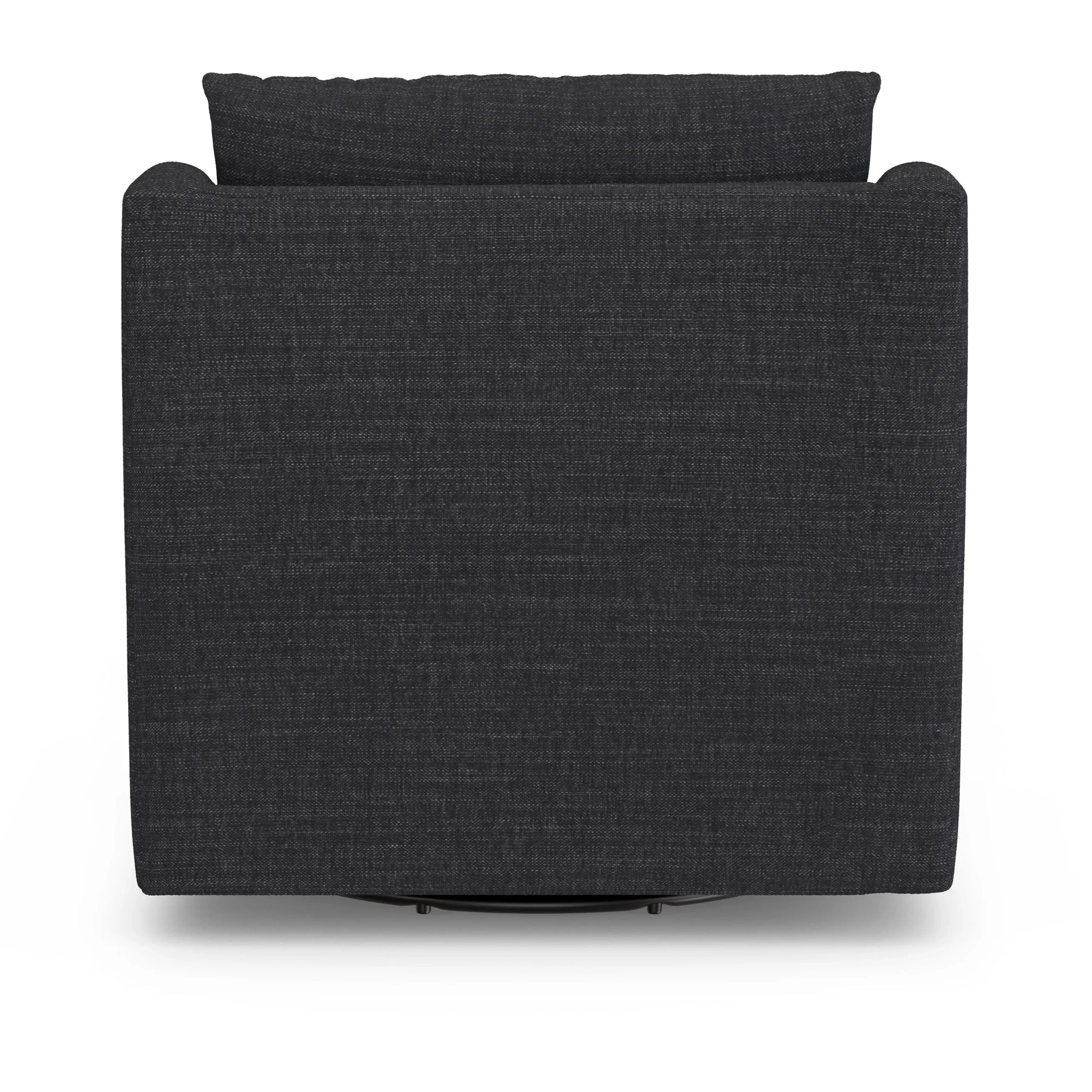 Landry 32.25_ Swivel Lounge Chair - Napa Charcoal - Image 6