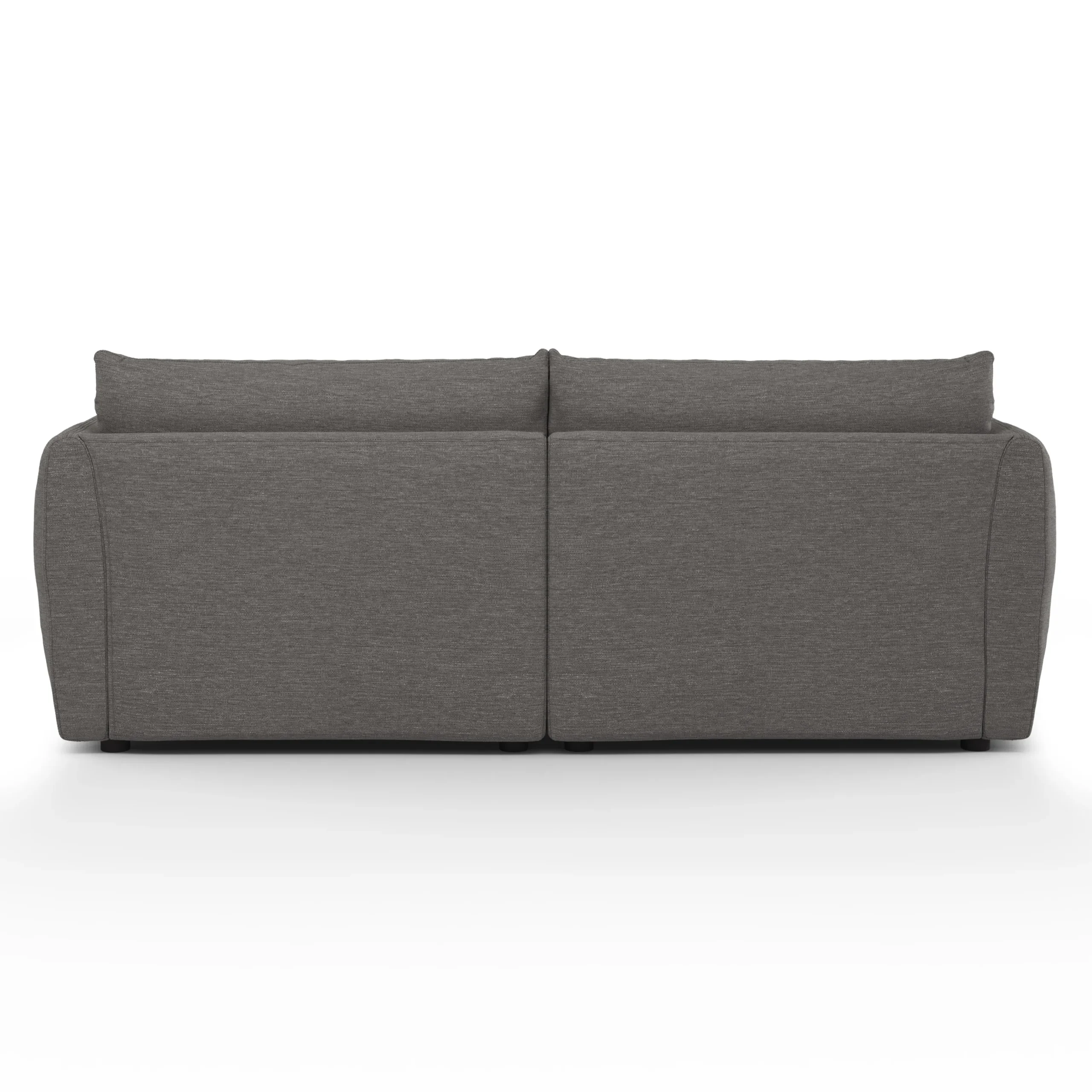 Leigh 92_ Modular Sectional - Silver Gray - Image 5