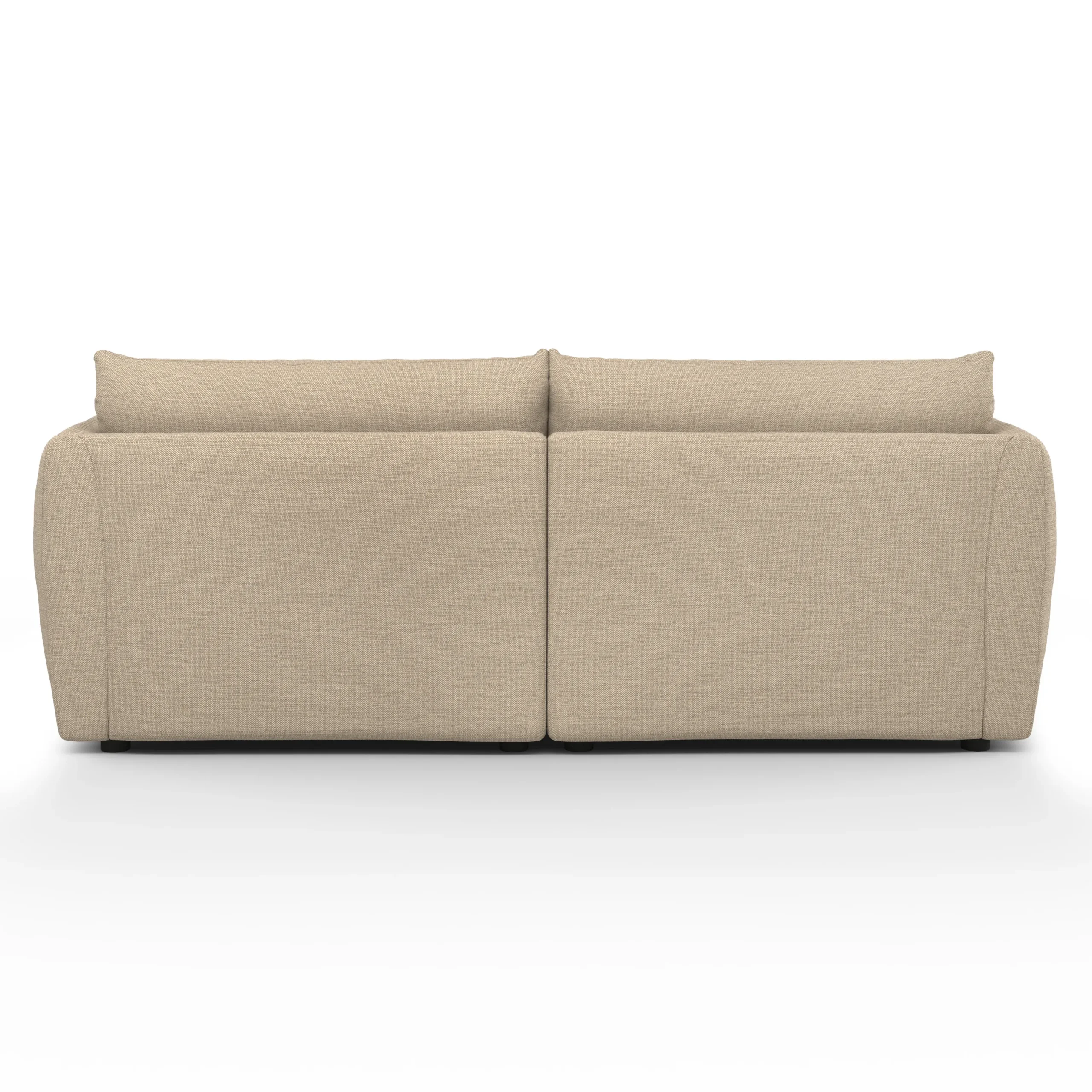Leigh 92_ Modular Sectional - Silver Taupe - Image 5