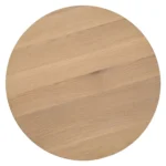 Amoeba Side Table - White Oak