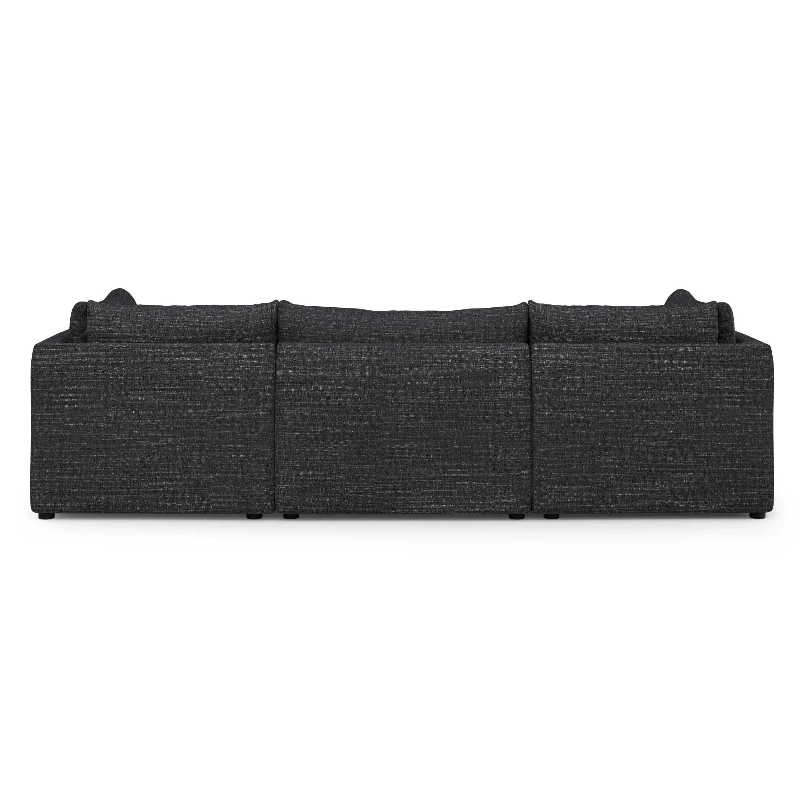 Leigh 121.5_ Modular 3-Seater U-Shaped Sectional - Napa Charcoal - Image 5