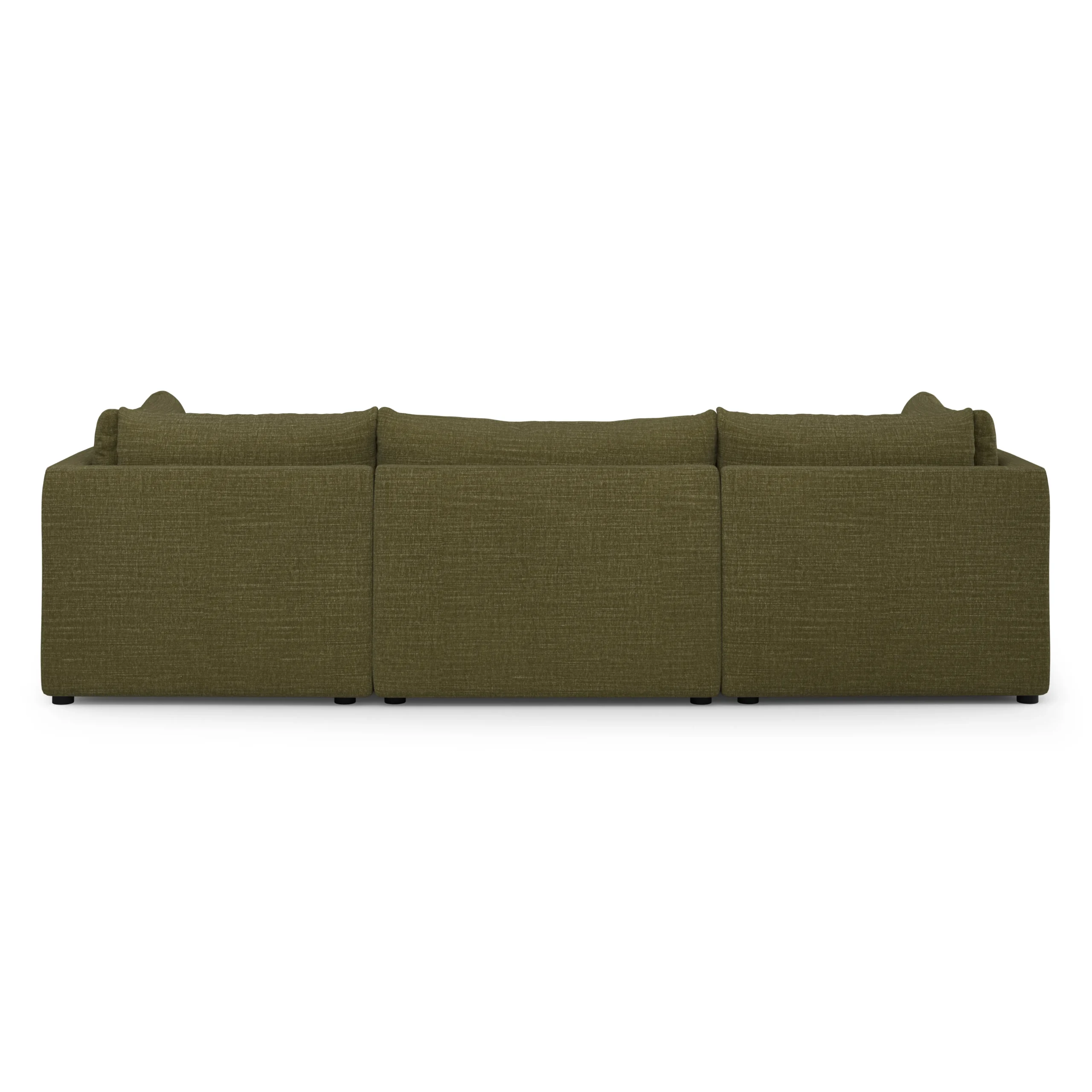 Leigh 121.5_ Modular 3-Seater U-Shaped Sectional - Napa Moss - Image 5