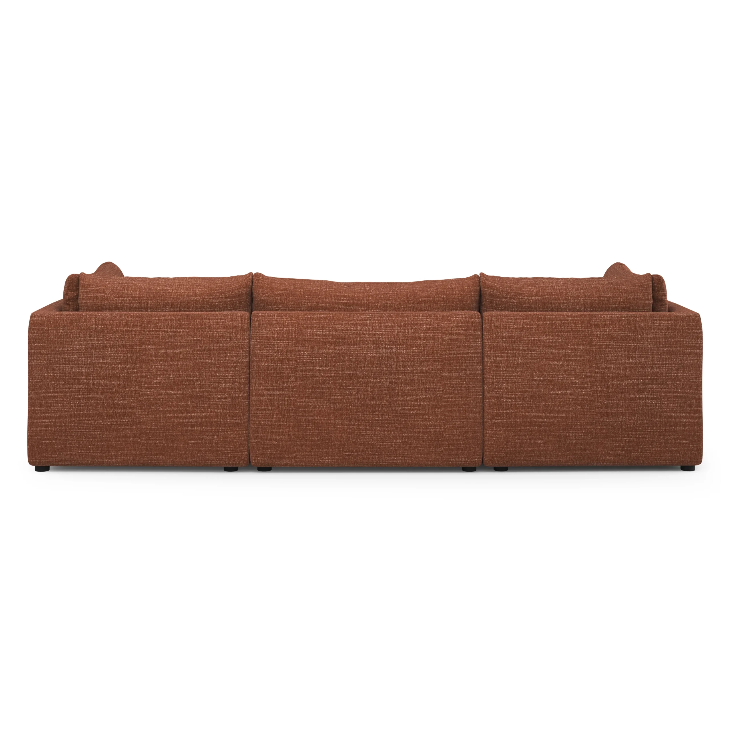 Leigh 121.5_ Modular 3-Seater U-Shaped Sectional - Napa Rust - Image 5