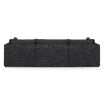 Leigh 121.5_ Modular Open Pit Sectional - Napa Charcoal