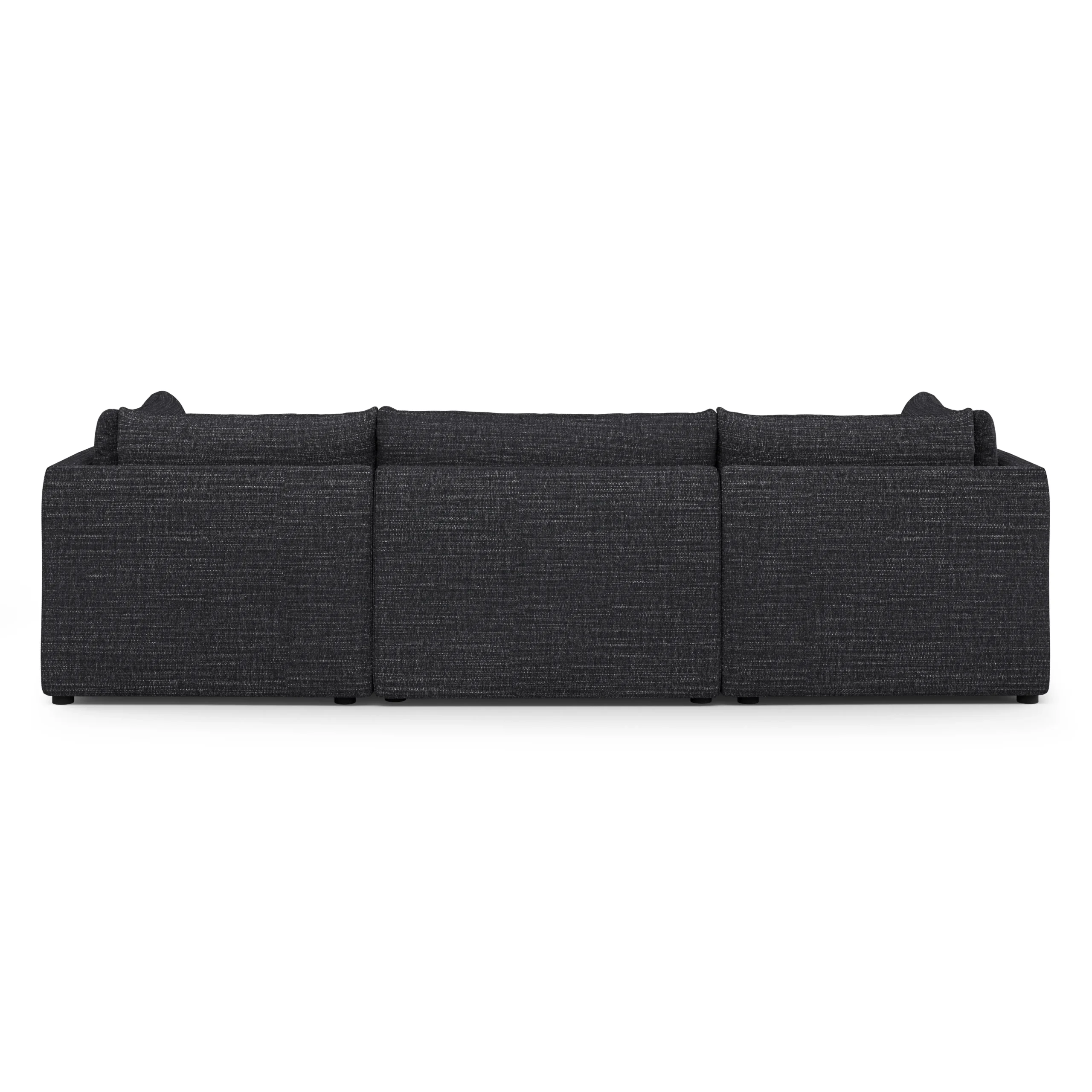 Leigh 121.5_ Modular Open Pit Sectional - Napa Charcoal - Image 5