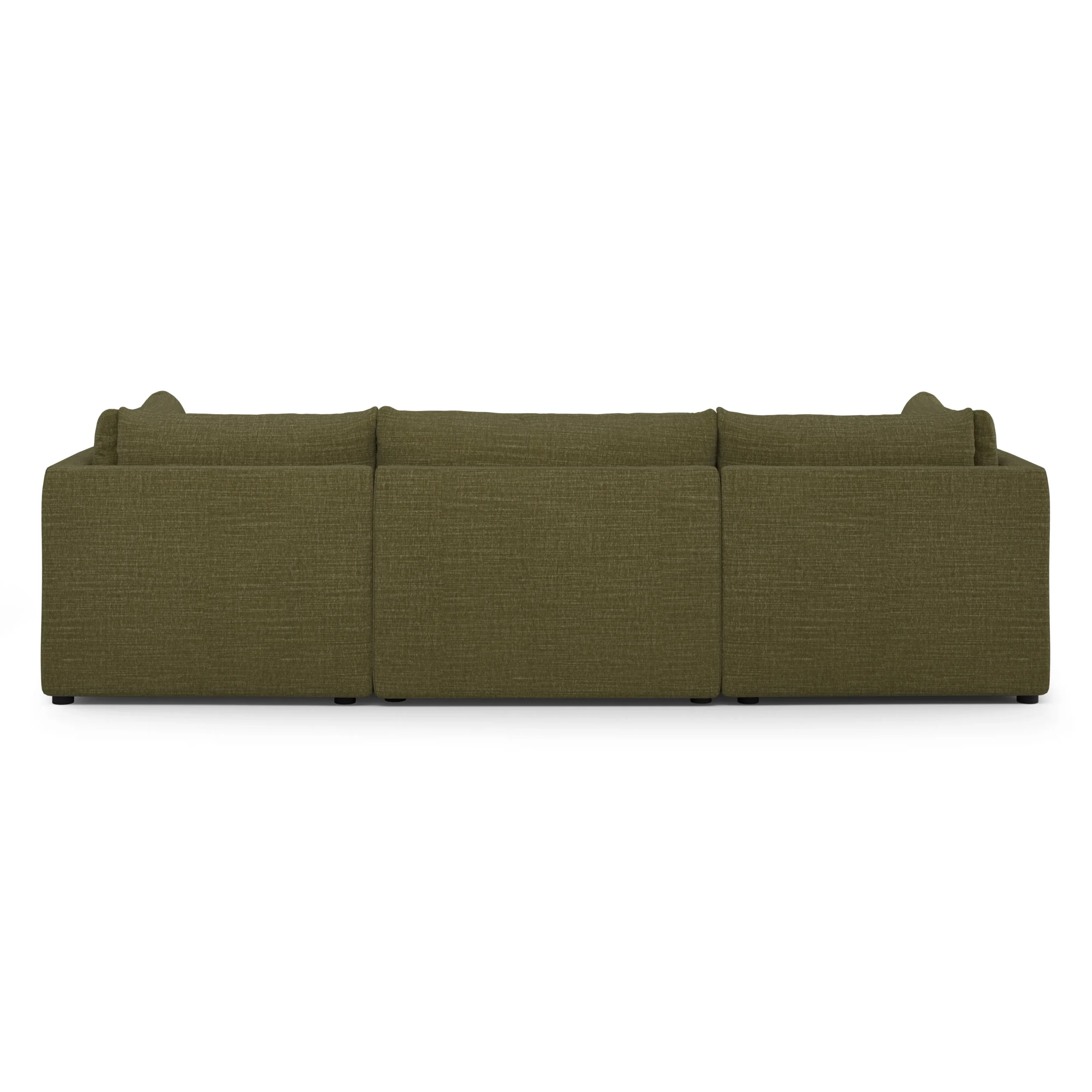 Leigh 121.5_ Modular Open Pit Sectional - Napa Moss - Image 5