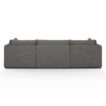 Leigh 121.5_ Modular Open Pit Sectional - Silver Gray