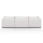 Leigh 121.5_ Modular Open Pit Sectional - Silver Ivory