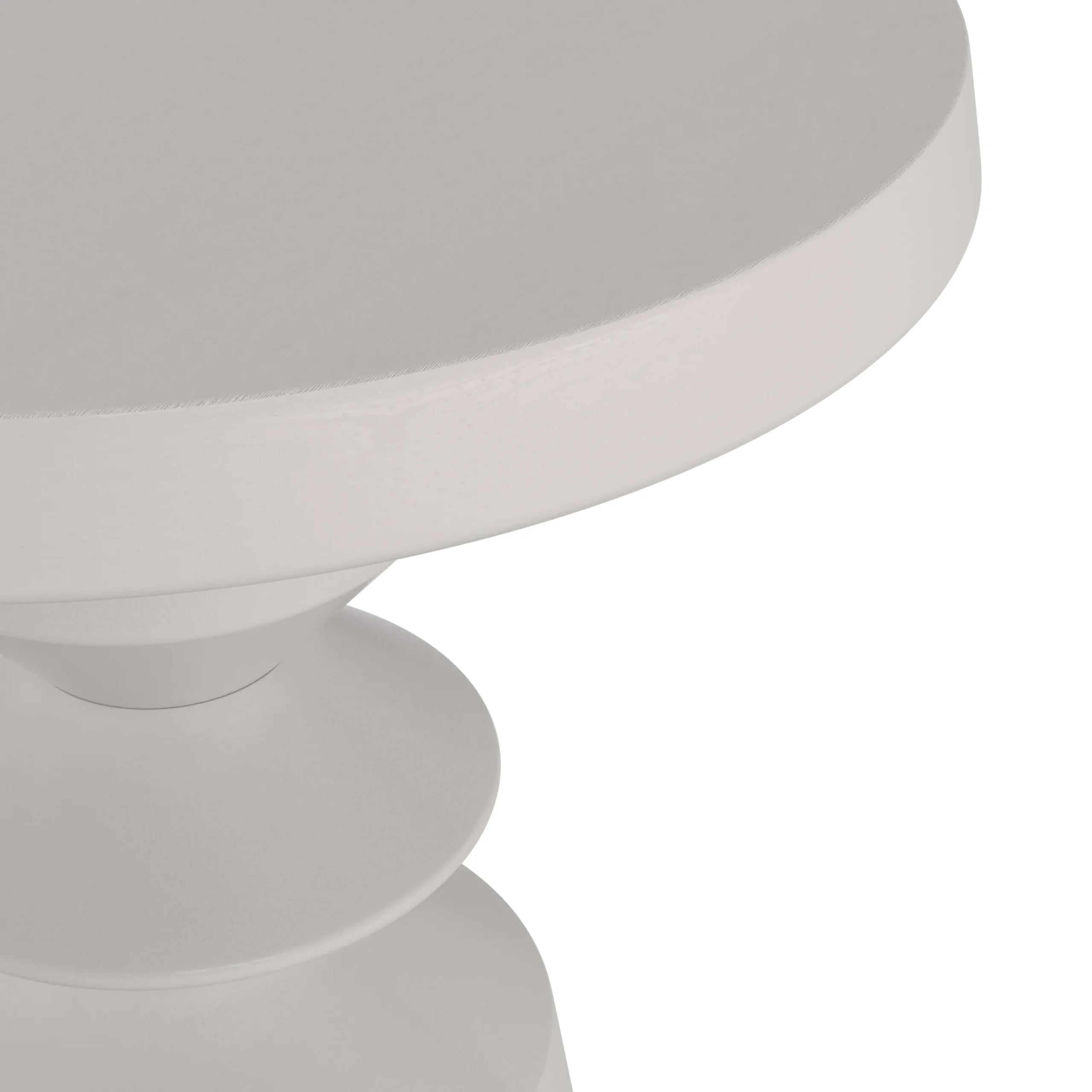 Gambit Side Table - Ridge Taupe - Image 4