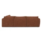 Leigh 126_ Modular Corner Sectional - Napa Rust
