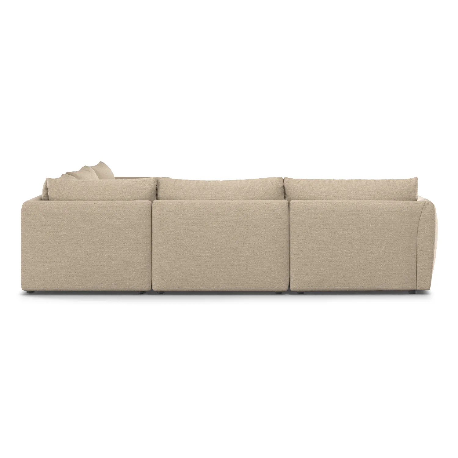 Leigh 126_ Modular Corner Sectional - Silver Taupe - Image 5