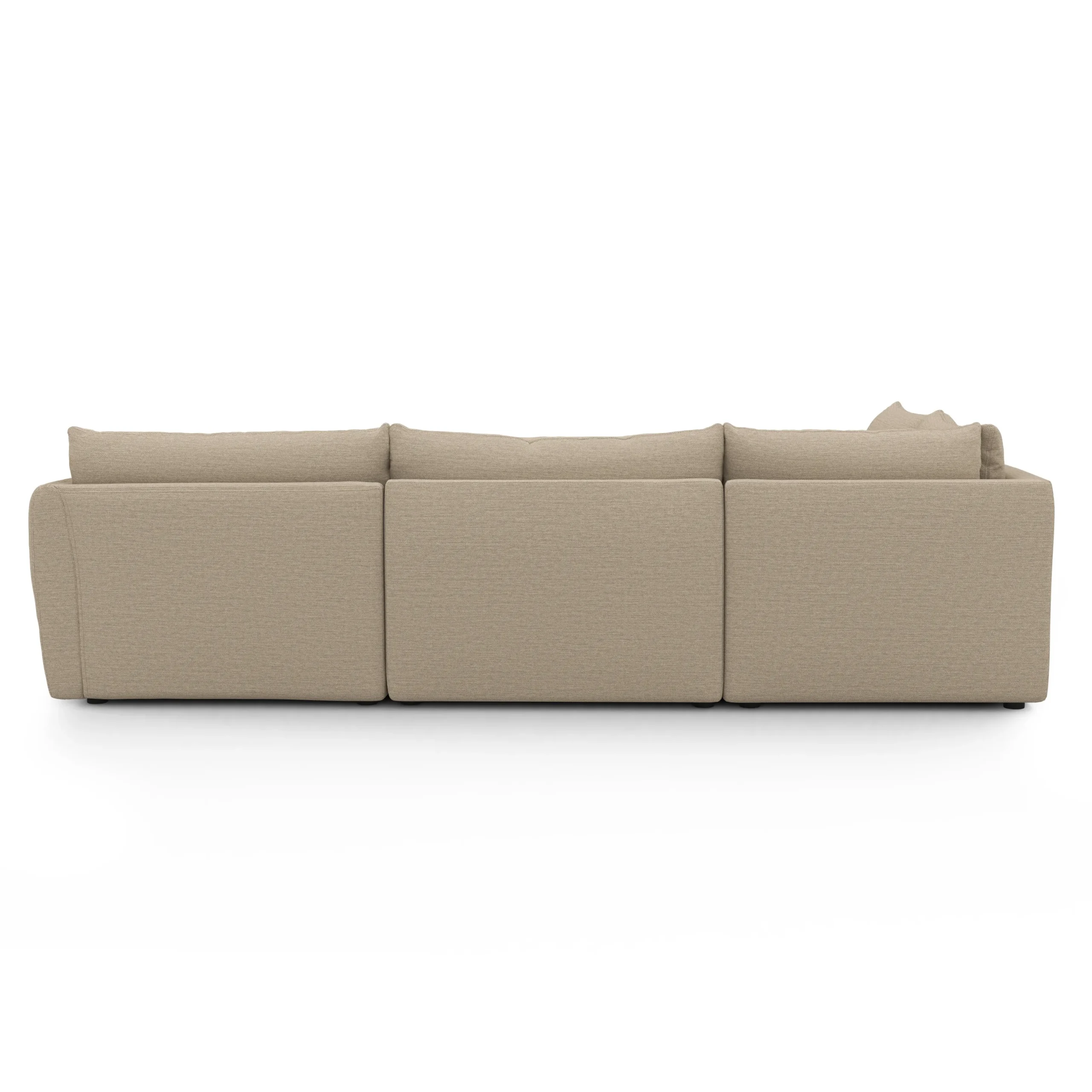 Leigh 126_ Modular L Sectional - Silver Taupe - Image 5