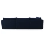 Leigh 126_ Velvet Modular L Sectional - Hale Ink