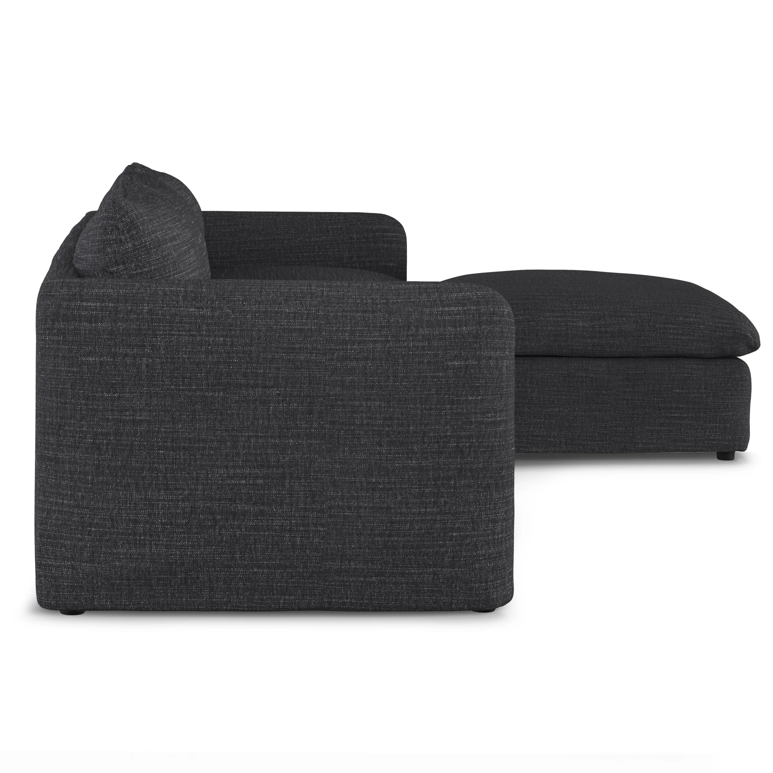 Leigh 131.5_ Modular Sectional - Napa Charcoal - Image 5